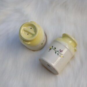 Vintage Milk Can Salt And Pepper Shakers
